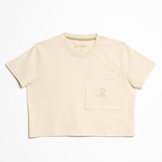 Crop-Top with Lama side pocket