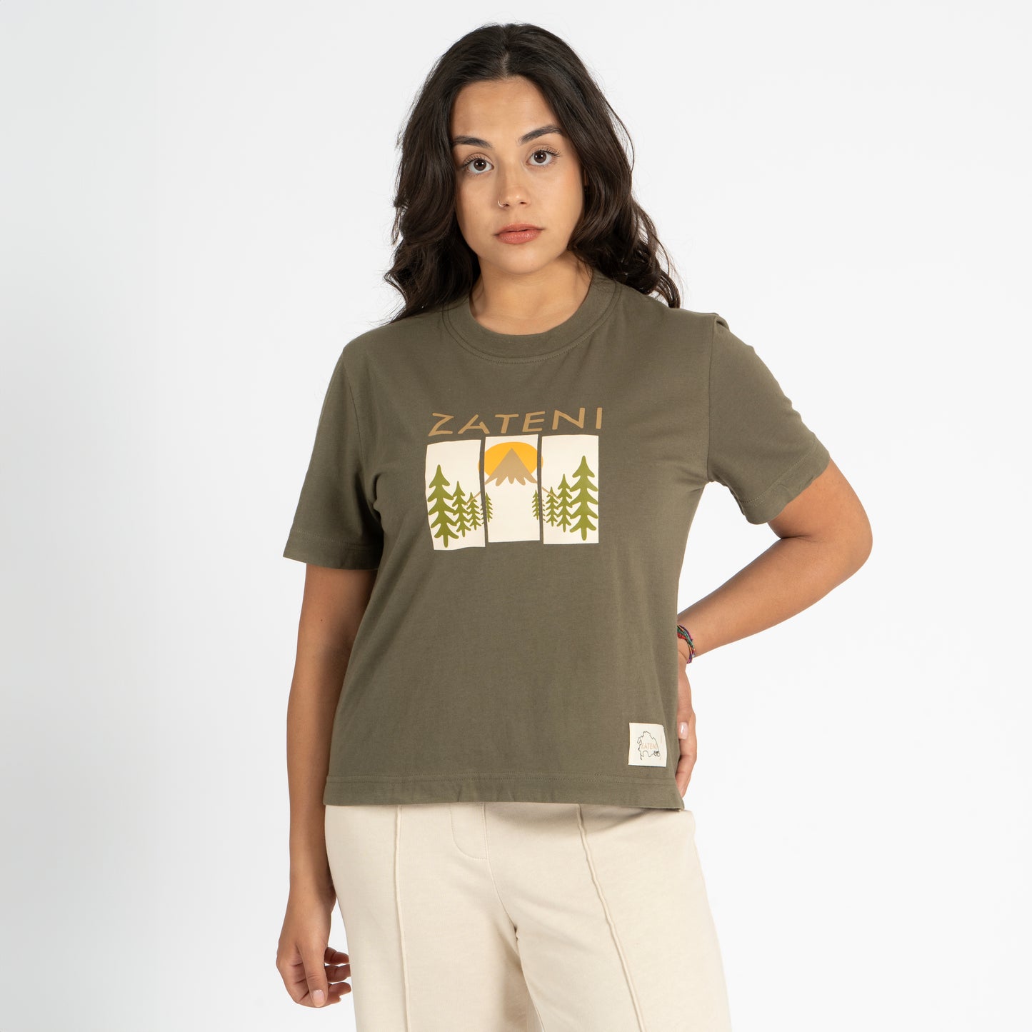 Discovery-tee Military Green